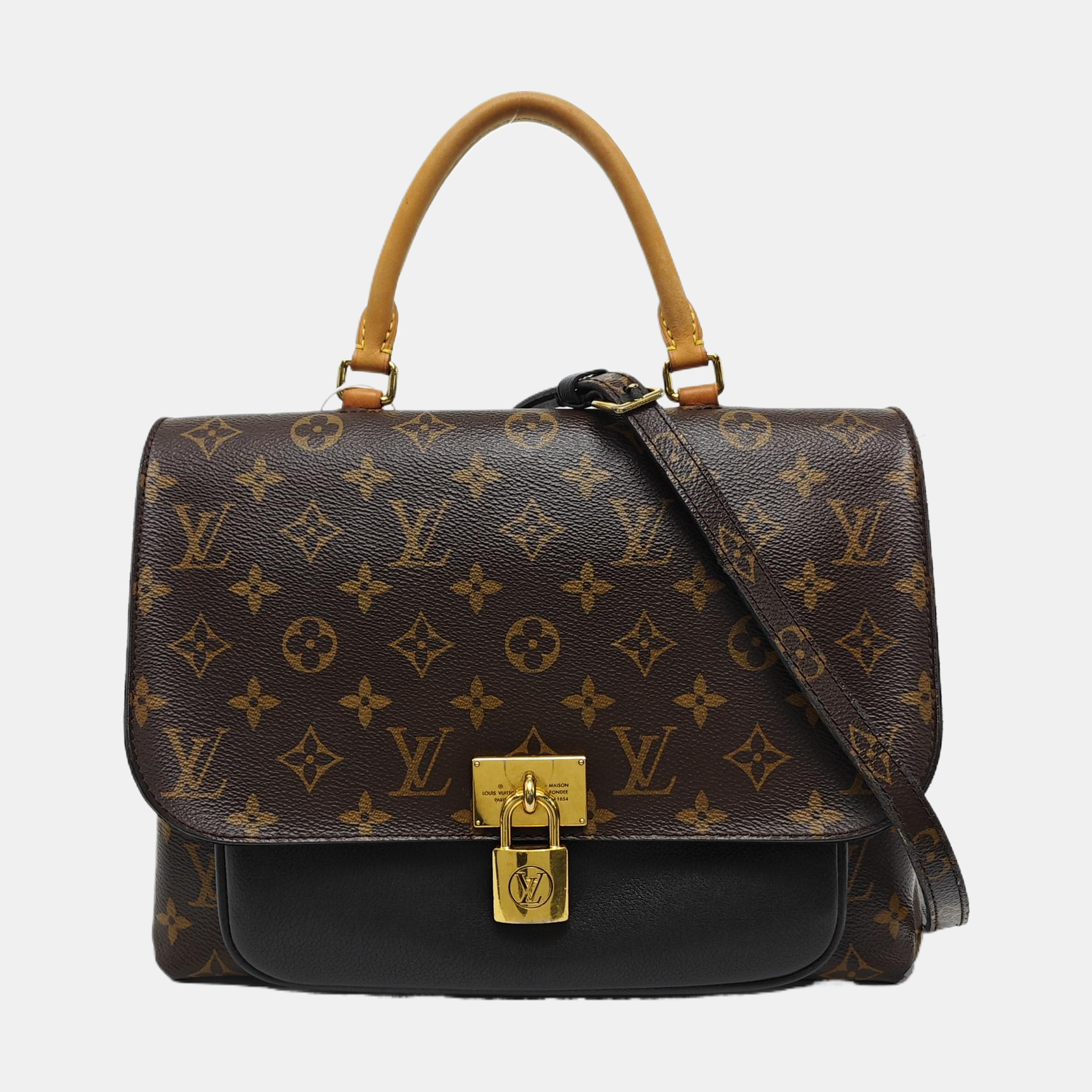 MARIGNAN Monogram Coated Canvas Brown