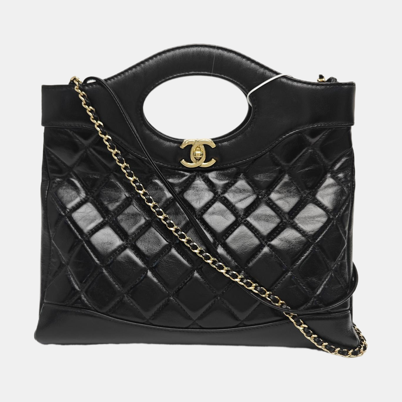CHANEL 31 Quilted Lambskin Black