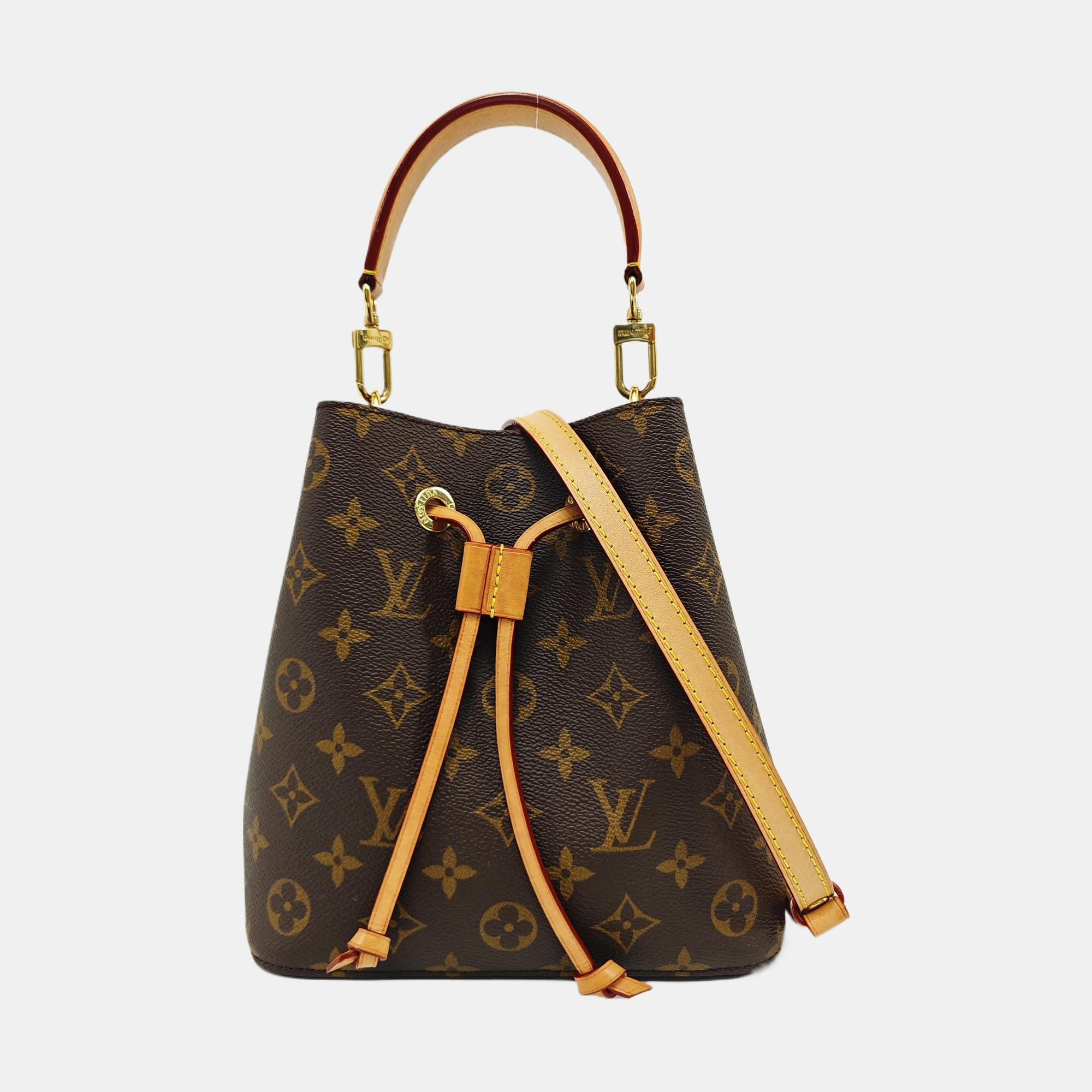 NÉONOÉ BB Monogram Coated Canvas Brown