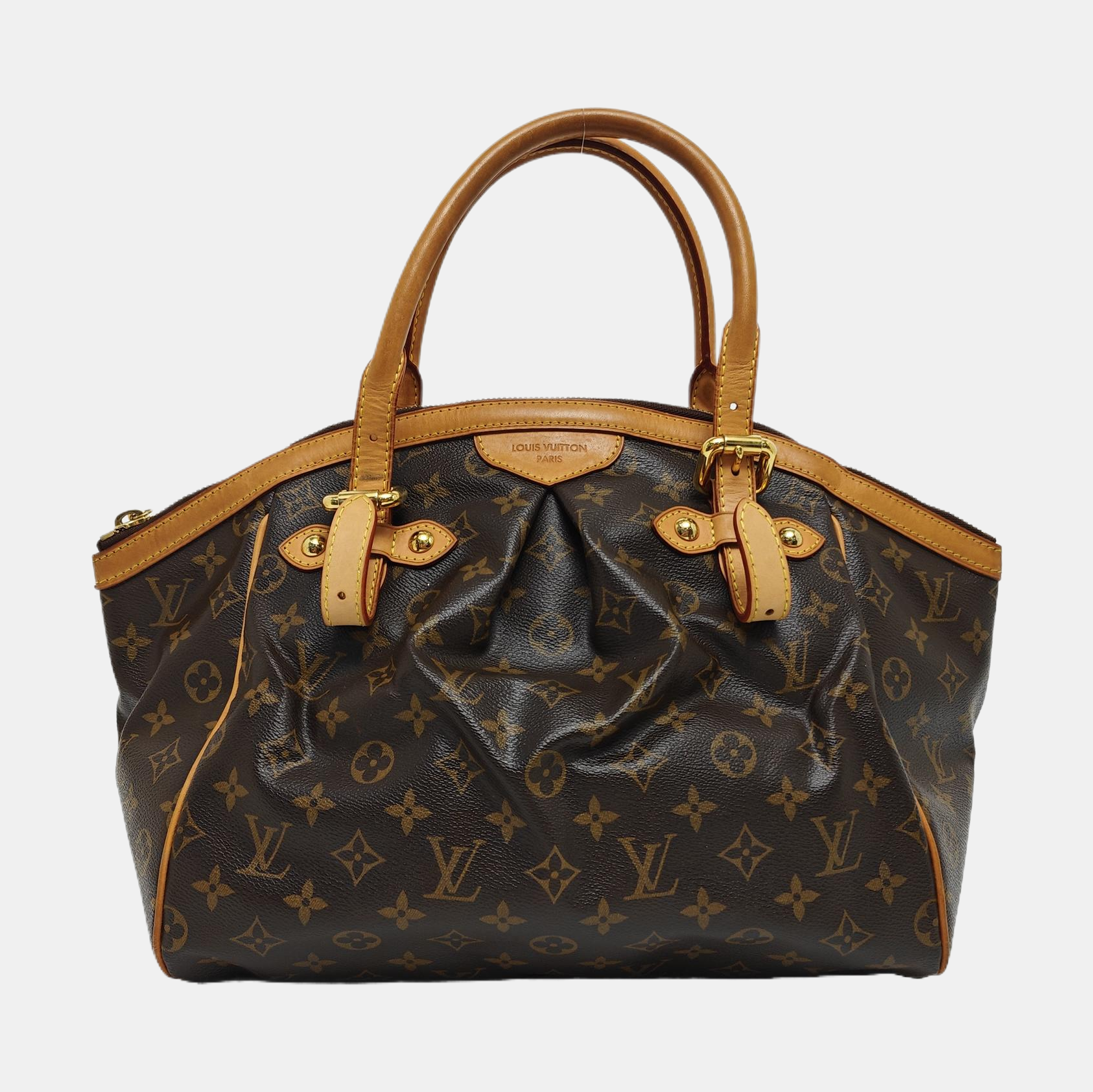 TIVOLI GM Monogram Coated Canvas Brown