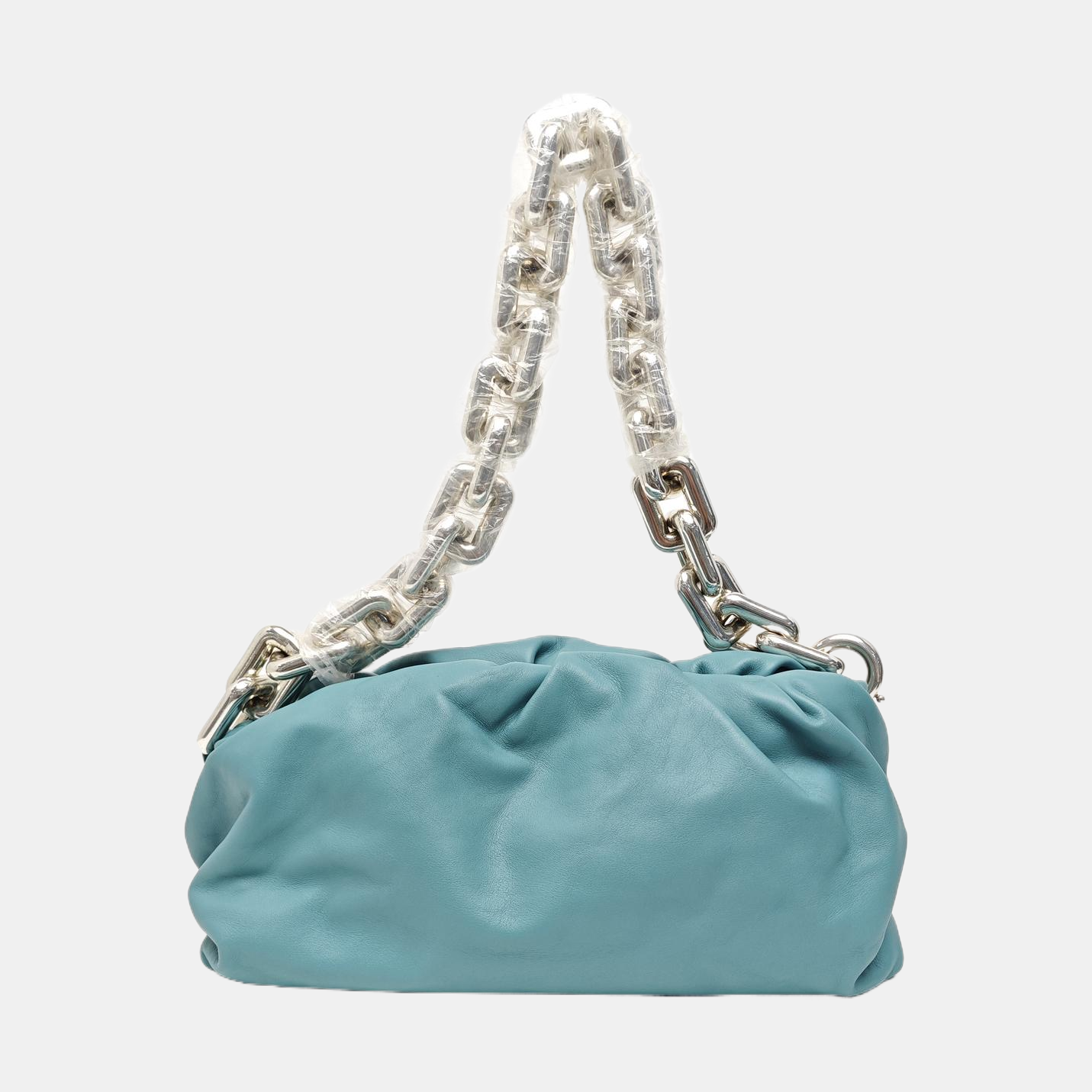 The Pouch Mini Calfskin Blue