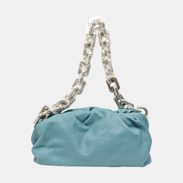 The Pouch Mini Calfskin Blue