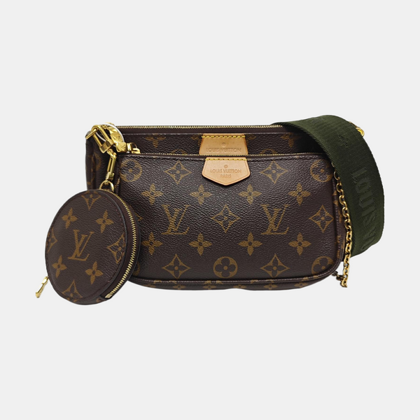 MULTI Monogram Coated Canvas Brown