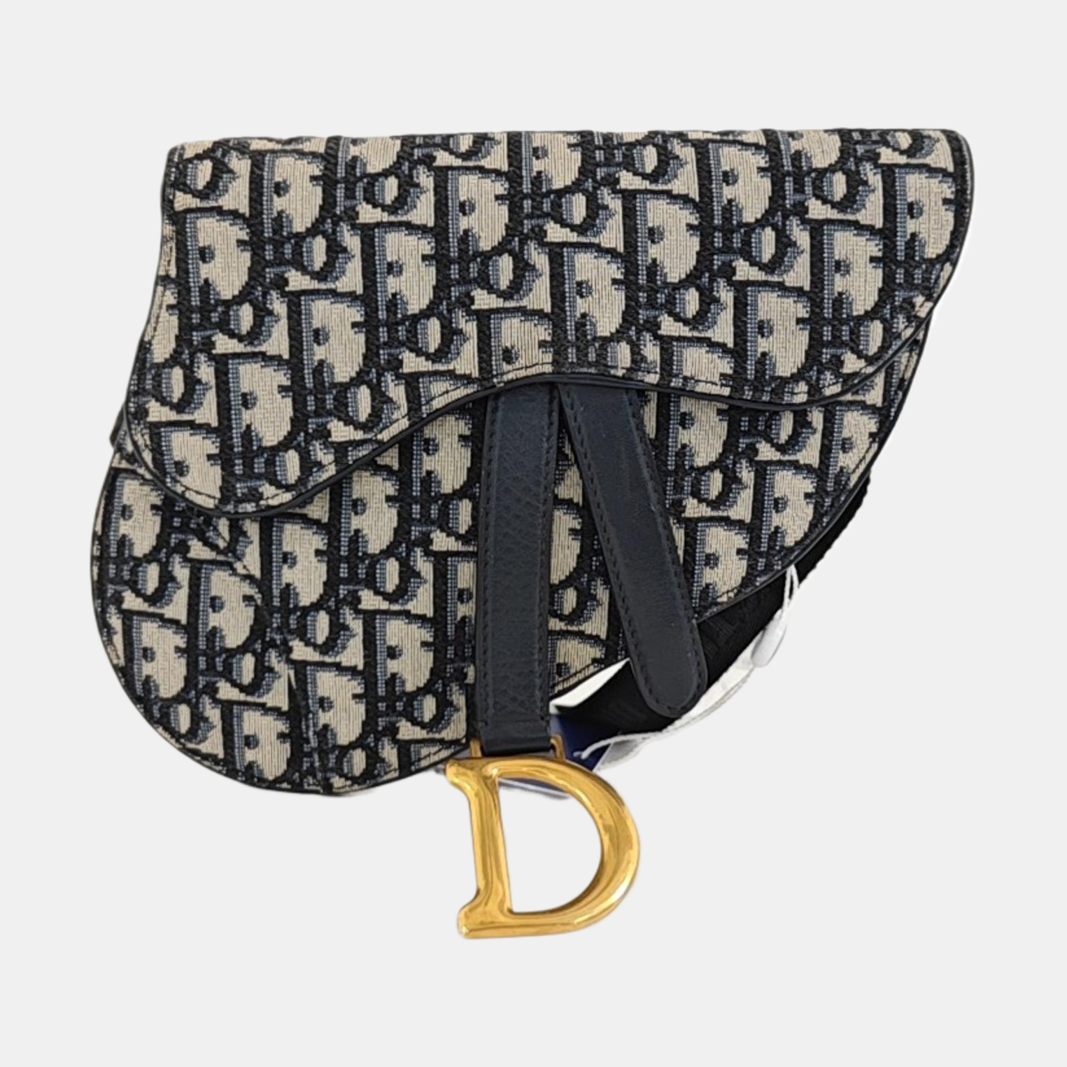 Saddle Mini Oblique Fabric Blue