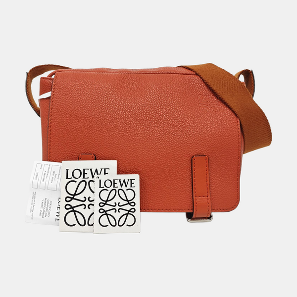 Calfskin Shoulder Bag Extra Small Red