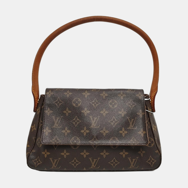 LOOPING PM Monogram Coated Canvas Brown