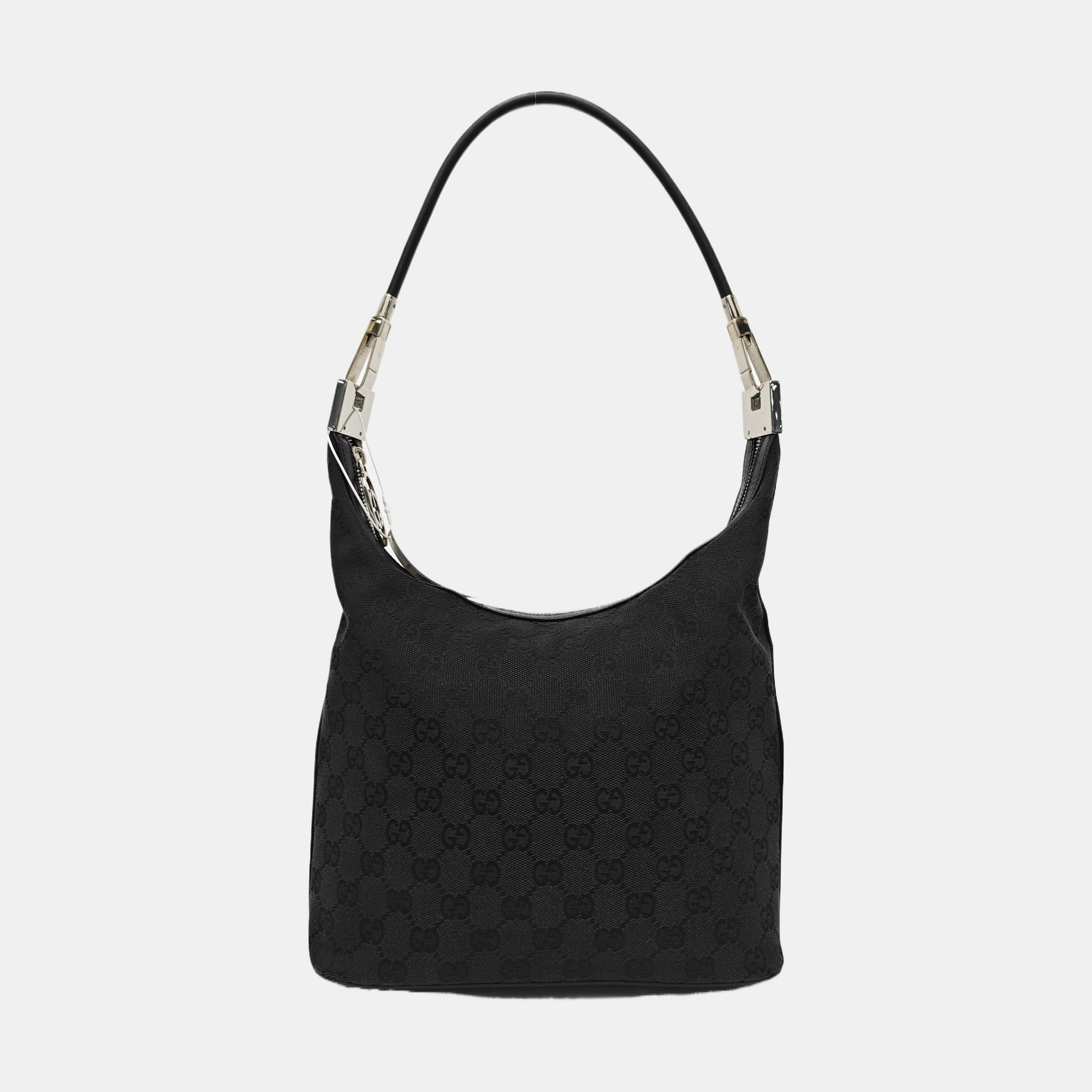 Monogram Canvas Top Handle Bag Black