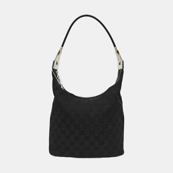 Monogram Canvas Top Handle Bag Black