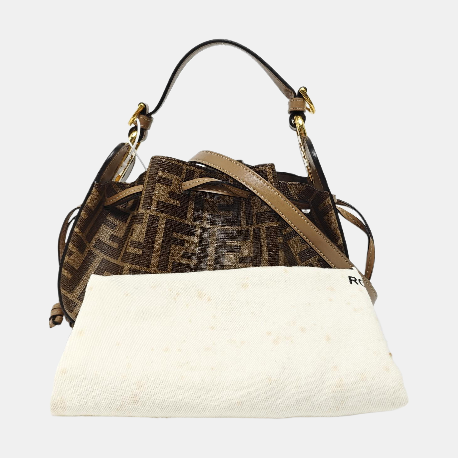 POMODORINO Mini Coated Canvas Brown