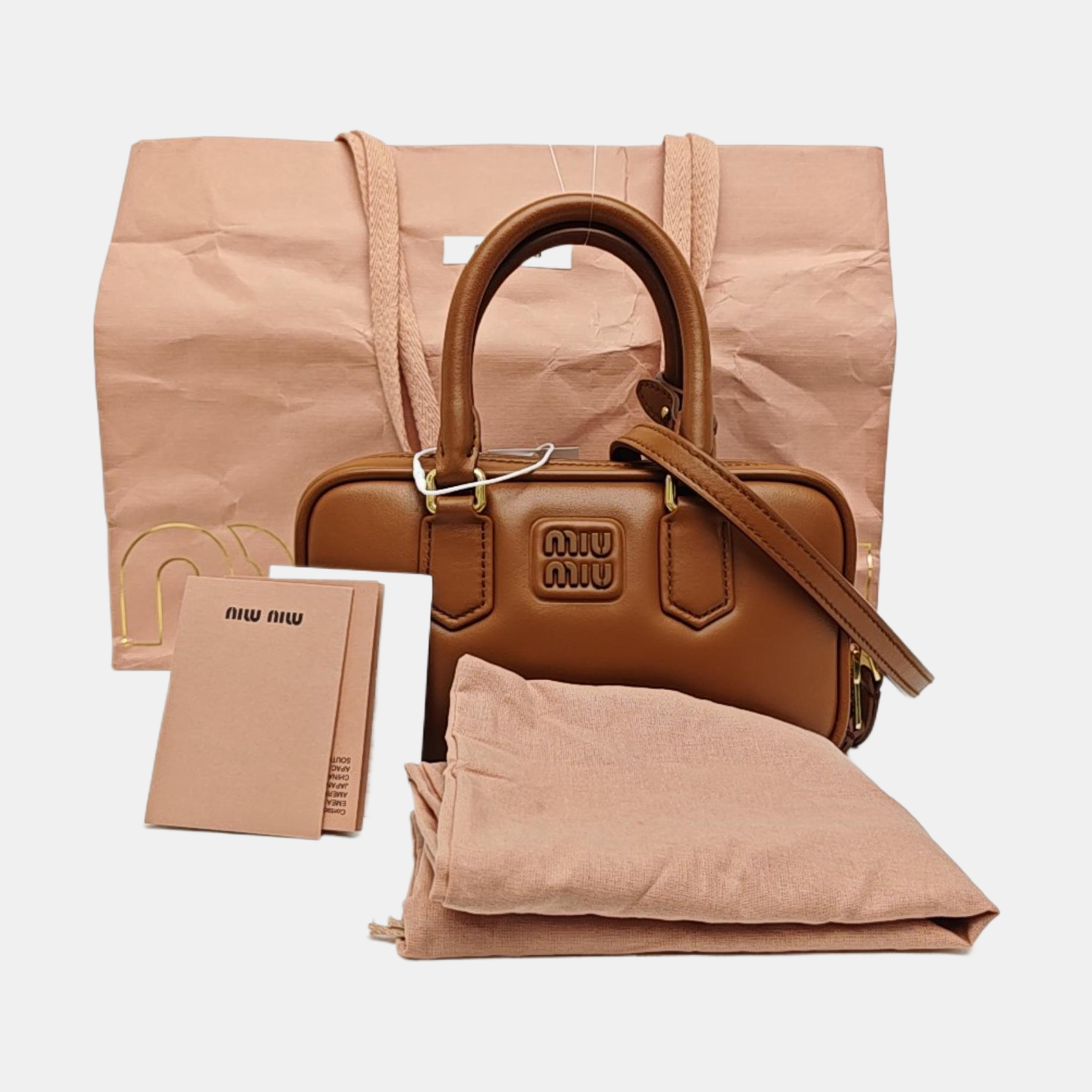 Arcadie Mini Calfskin Brown