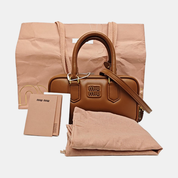 Arcadie Mini Calfskin Brown