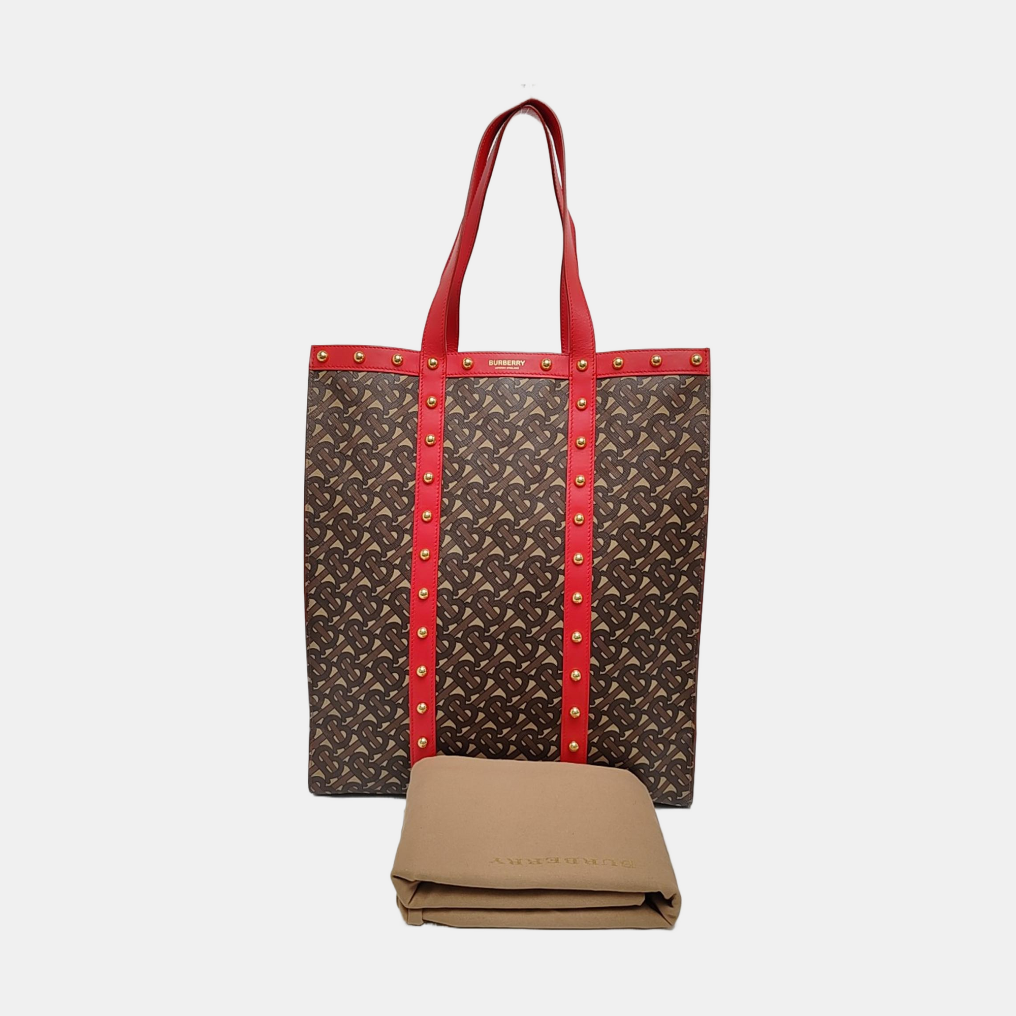 Coated Canvas Tote Bag Multicolor