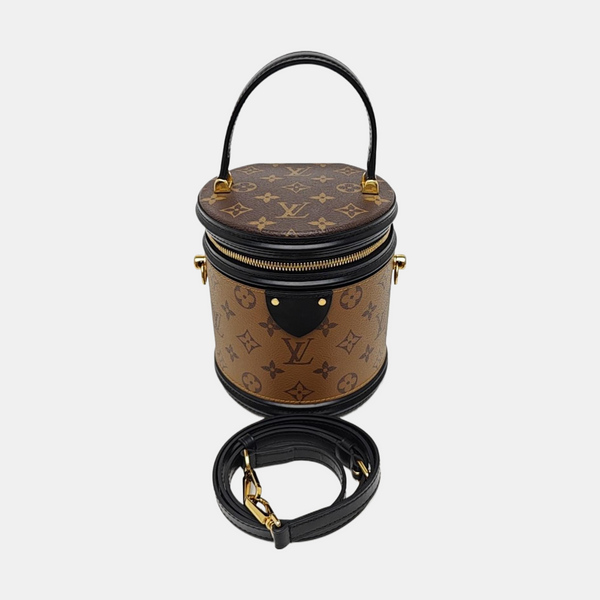 CANNES PM Monogram Coated Canvas Brown