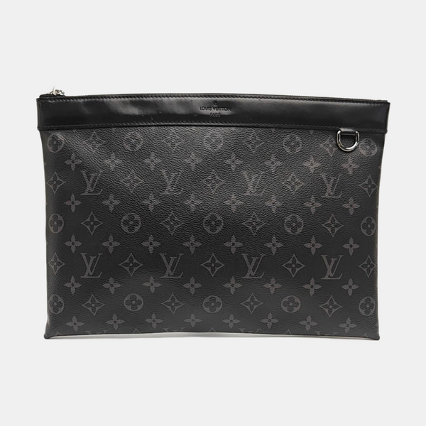 DISCOVERY Monogram Coated Canvas Gray