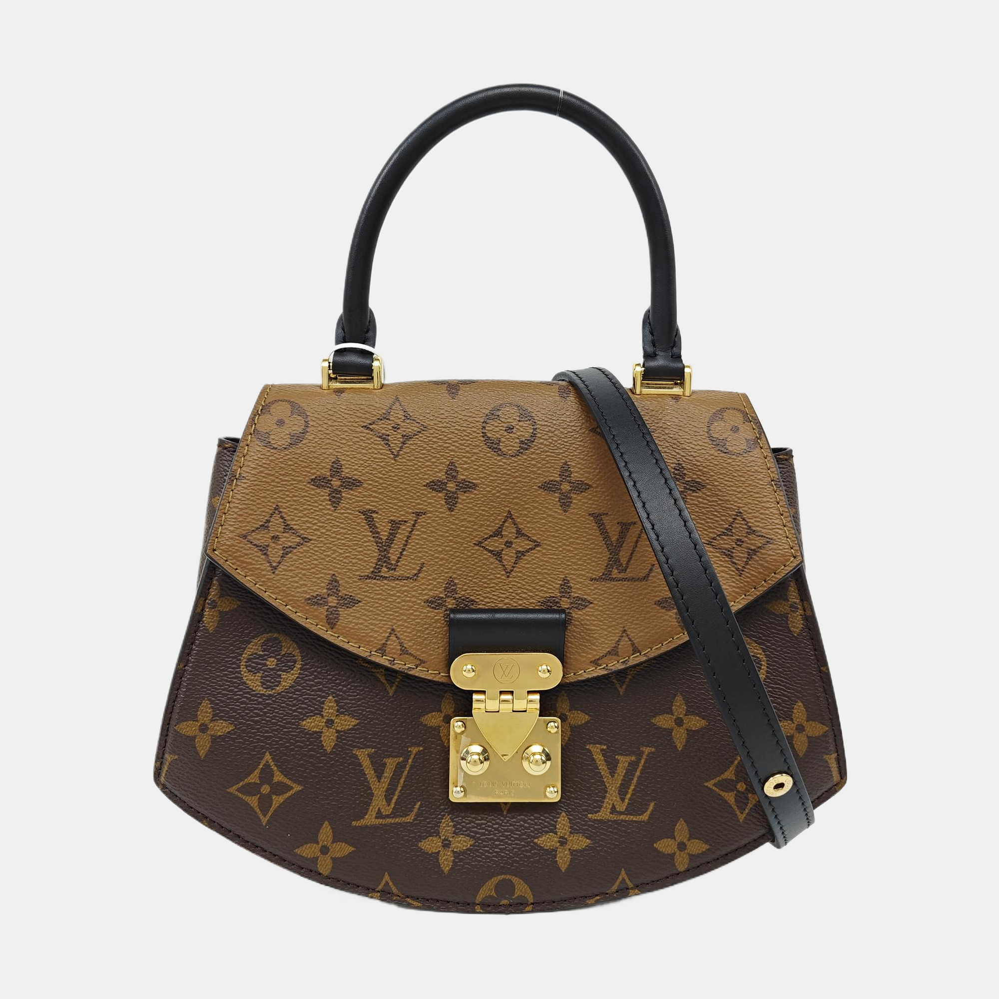 EDEN Monogram Coated Canvas Brown