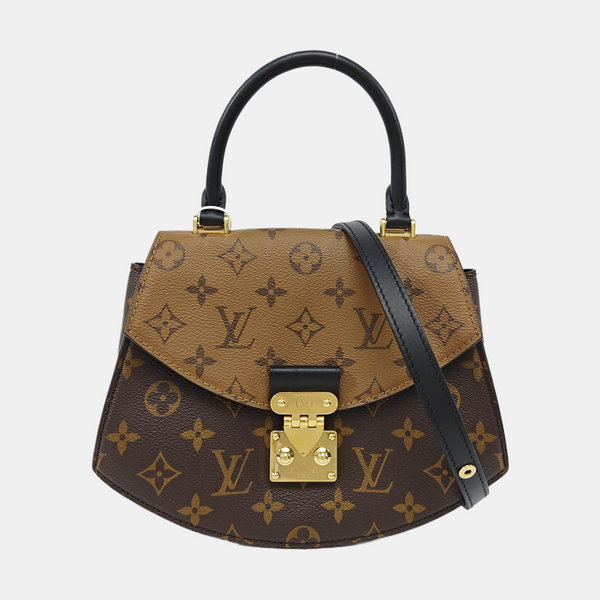 EDEN Monogram Coated Canvas Brown