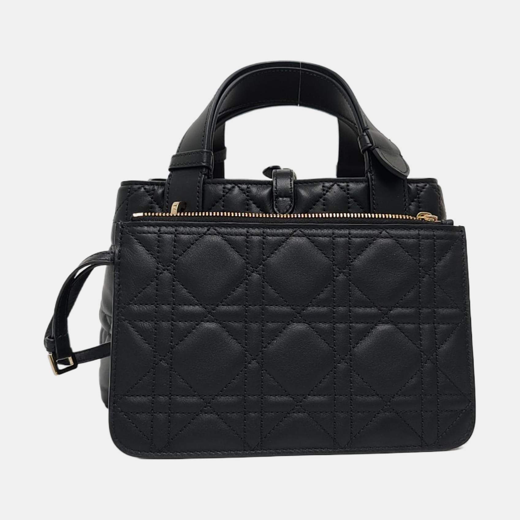 Toujours Small Cannage Calfskin Black