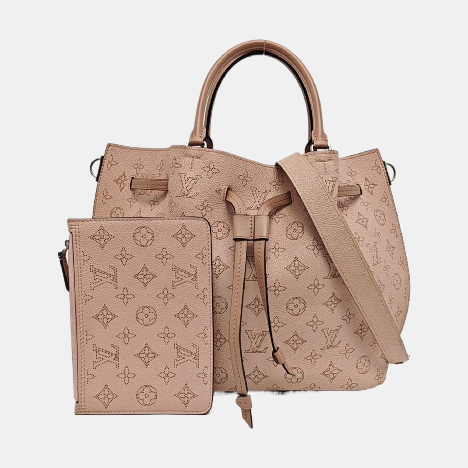 GIROLATA GM Monogram Calfskin Pink