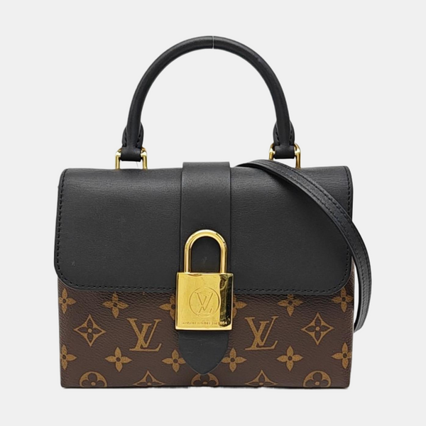 LOCKY BB Monogram Coated Canvas Brown