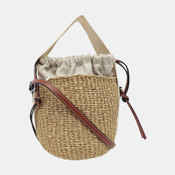 Special Material Shoulder Bag Brown