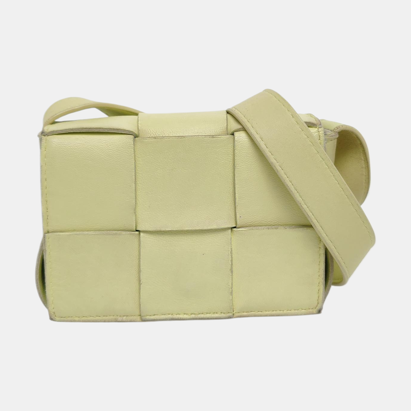 Cassette Mini Lambskin Yellow