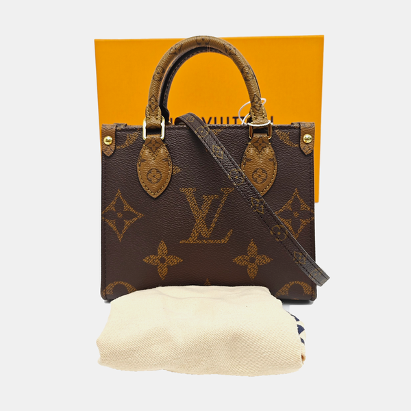 ONTHEGO BB Monogram Coated Canvas Brown