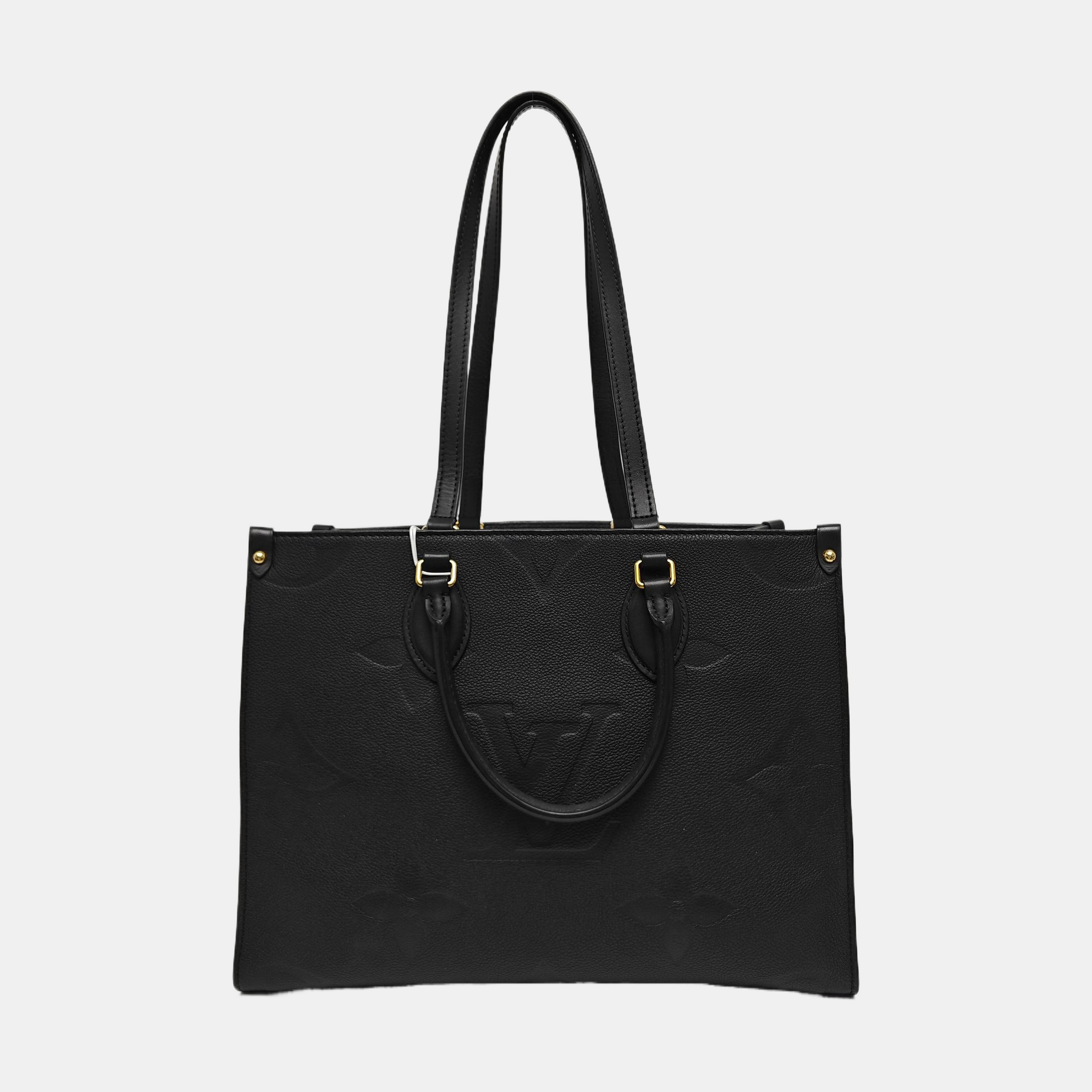 ONTHEGO MM Monogram Calfskin Black