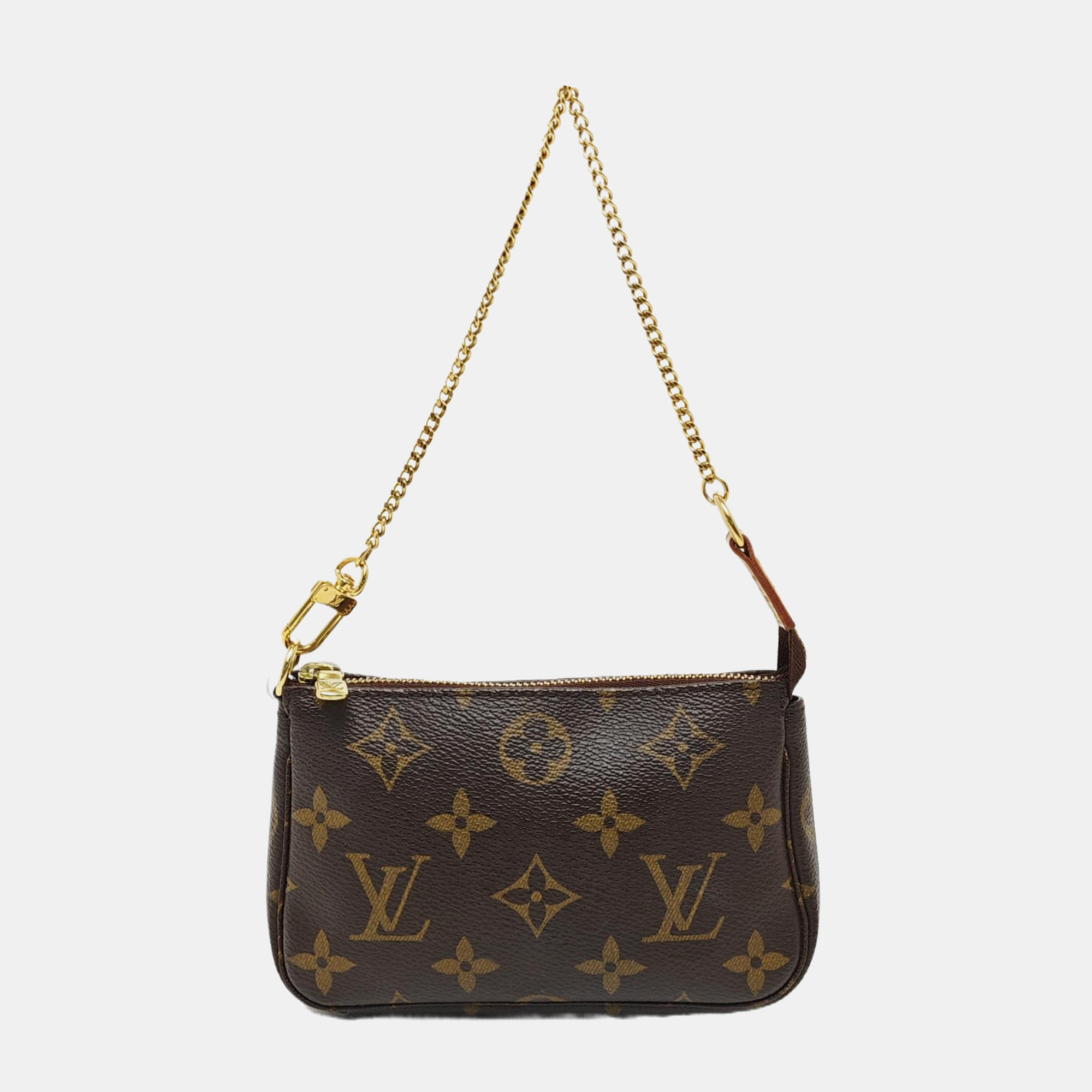 ACCESSOIRES Mini Monogram Coated Canvas Brown