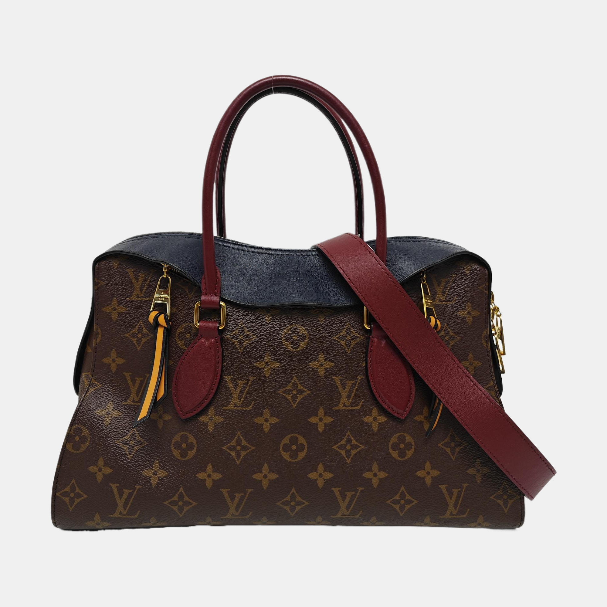 TUILERIES Monogram Coated Canvas Brown