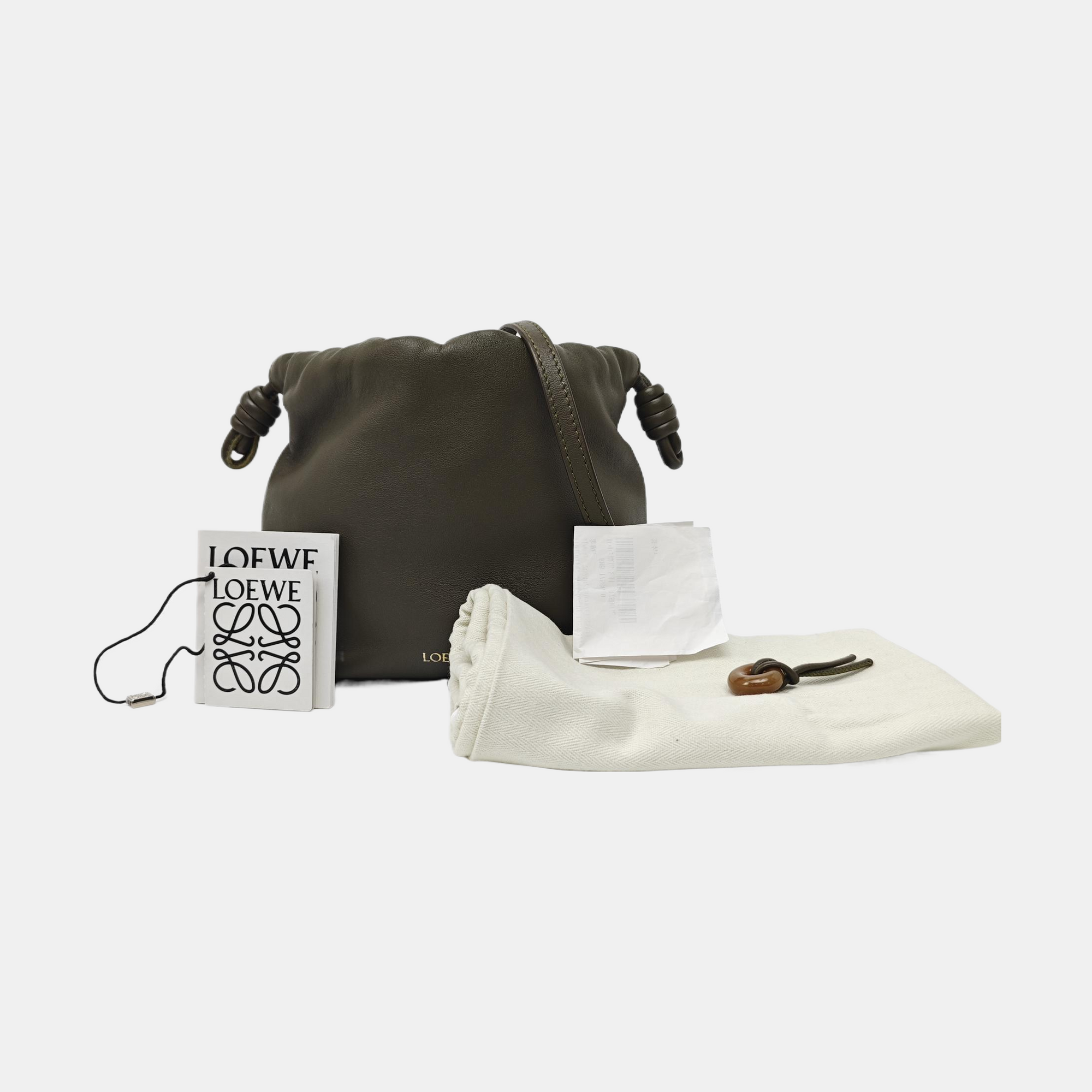 Lambskin Crossbody Bag Green