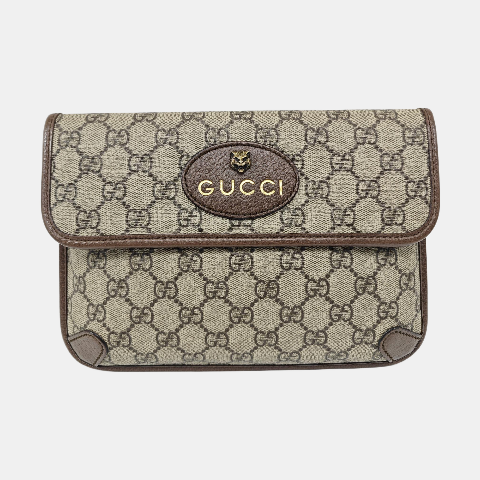 Neo Vintage Monogram Coated Canvas Beige