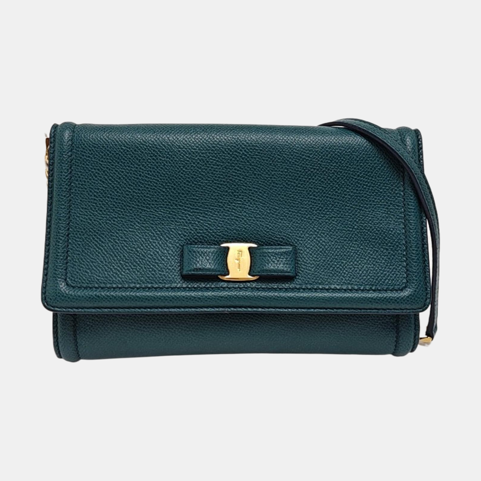 Ginny Mini Calfskin Green