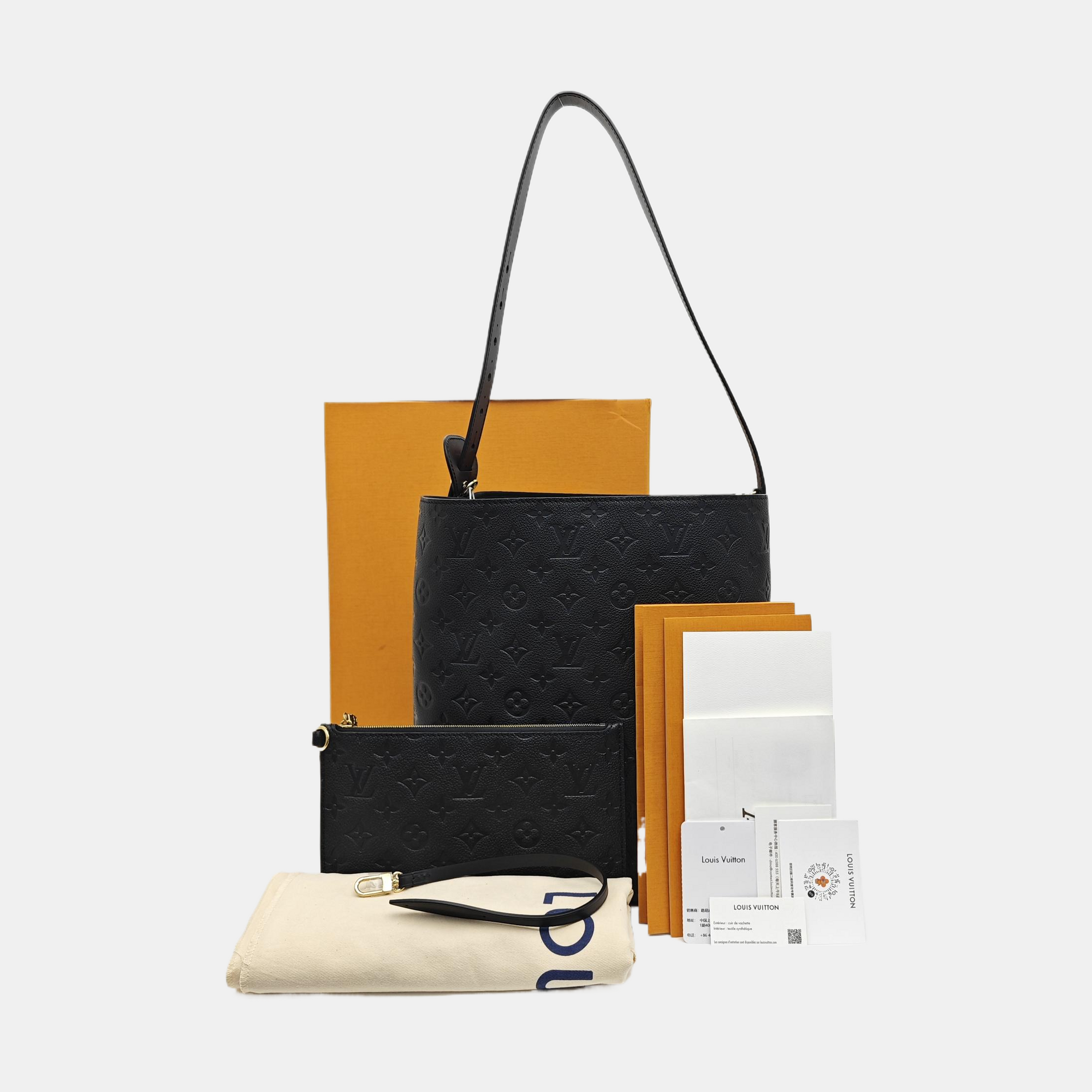 ALL IN GM Monogram Calfskin Black