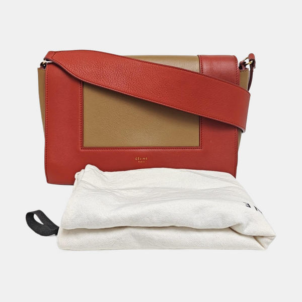 FRAME Medium Calfskin Brown