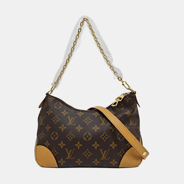 BOULOGNE Monogram Coated Canvas Brown