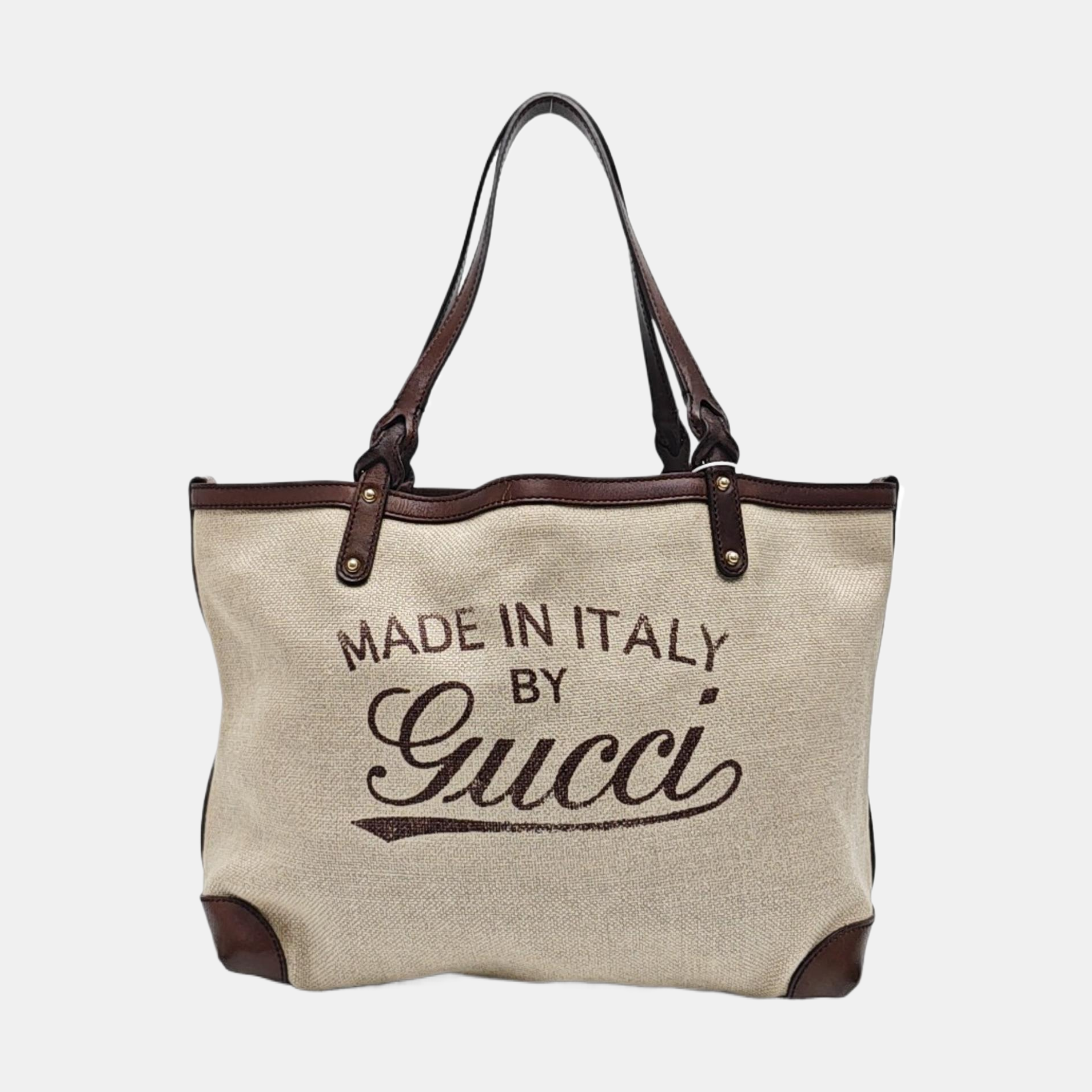 Canvas Tote Bag Beige