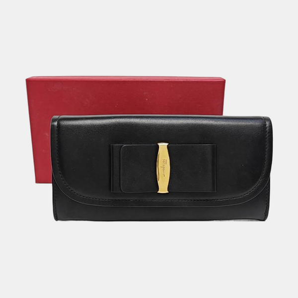 Calfskin Wallet Black