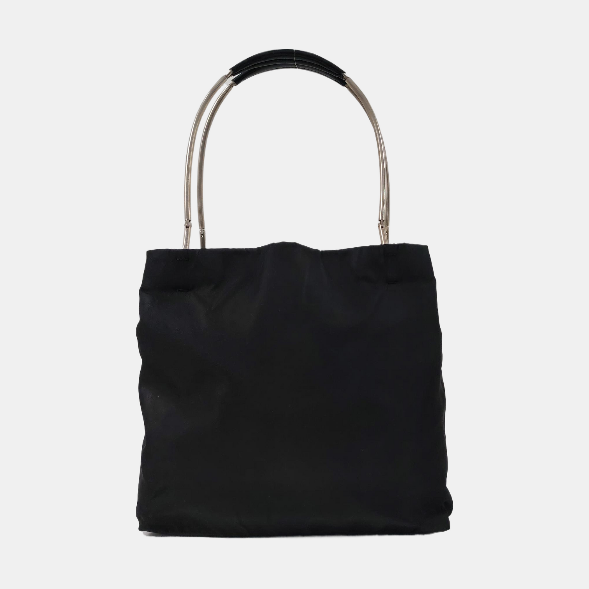 Nylon Tote Bag Black