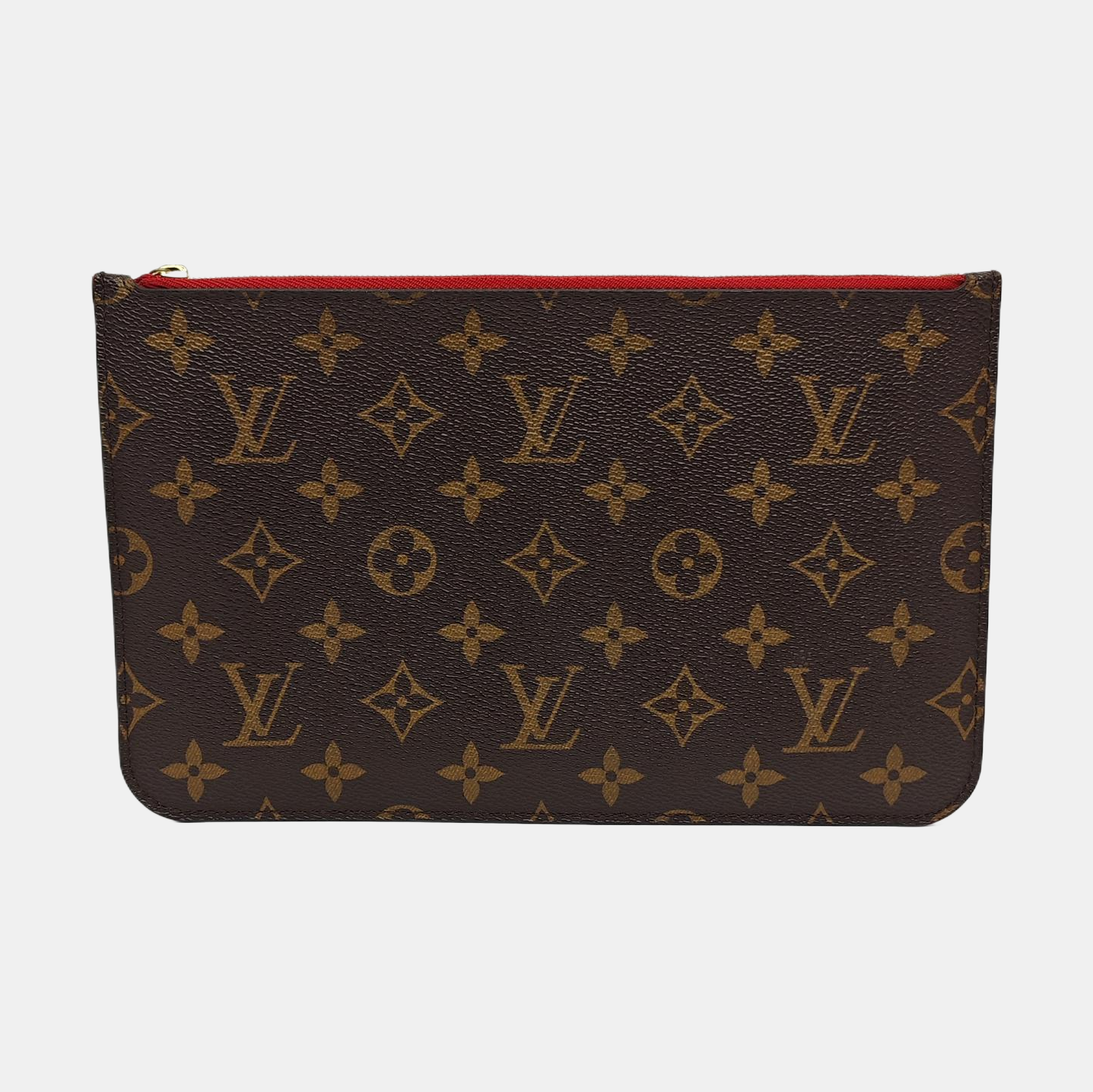 NEVERFULL Lona Revestida Monogram Marrón