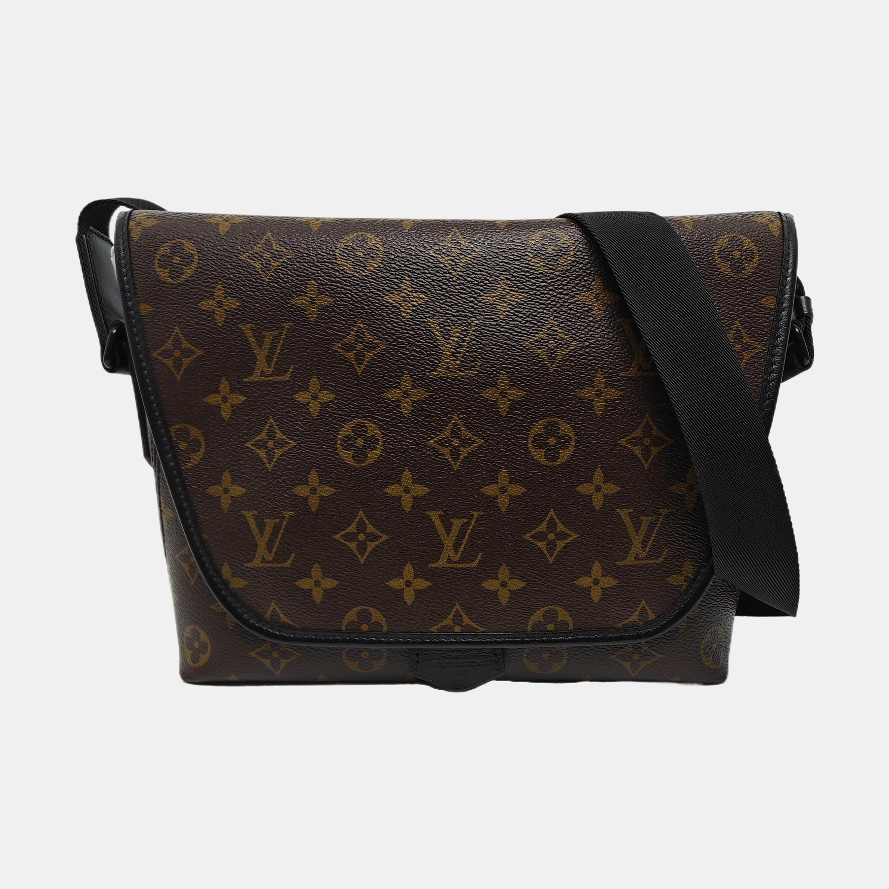 MAGNETIC Monogram Coated Canvas Brown