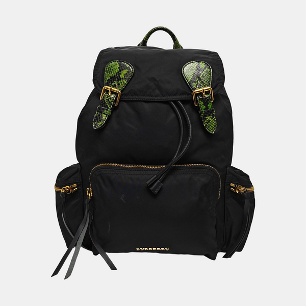 The Rucksack Nylon Black