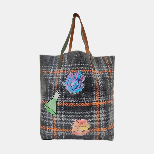 Special Material Tote Bag Multicolor