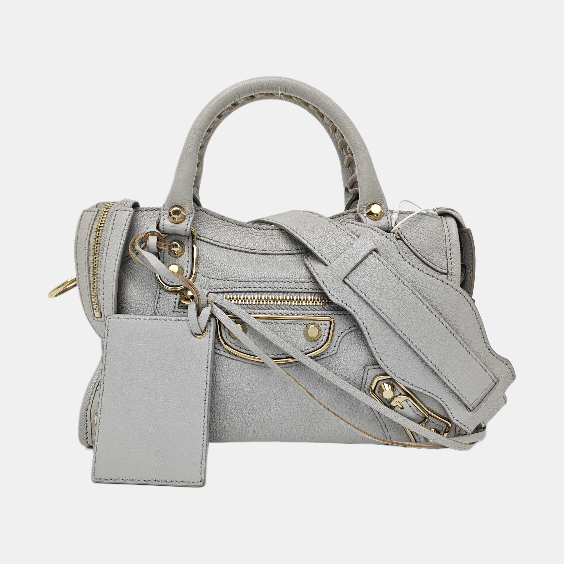 Classic City Mini Lambskin Gray