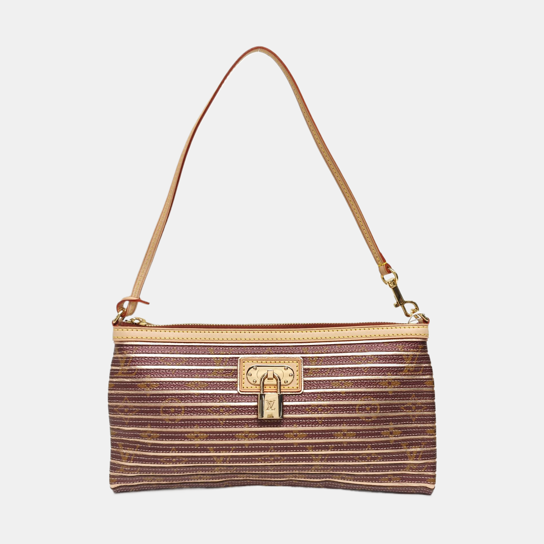 EDEN ZOE Quilted Calfskin Brown