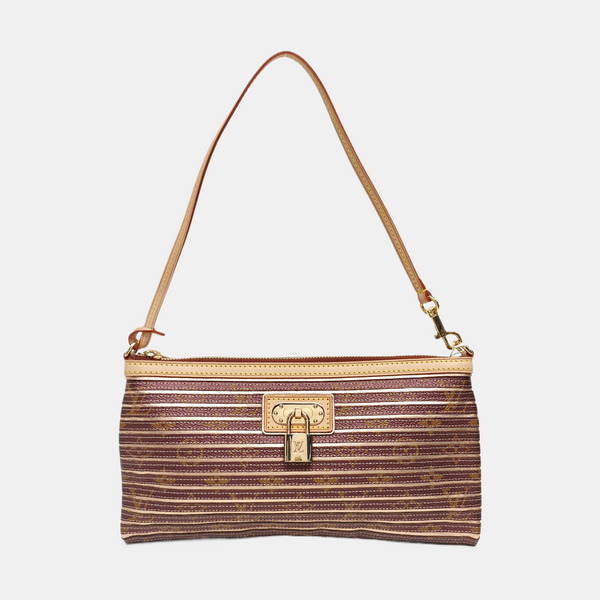 EDEN ZOE Quilted Calfskin Brown