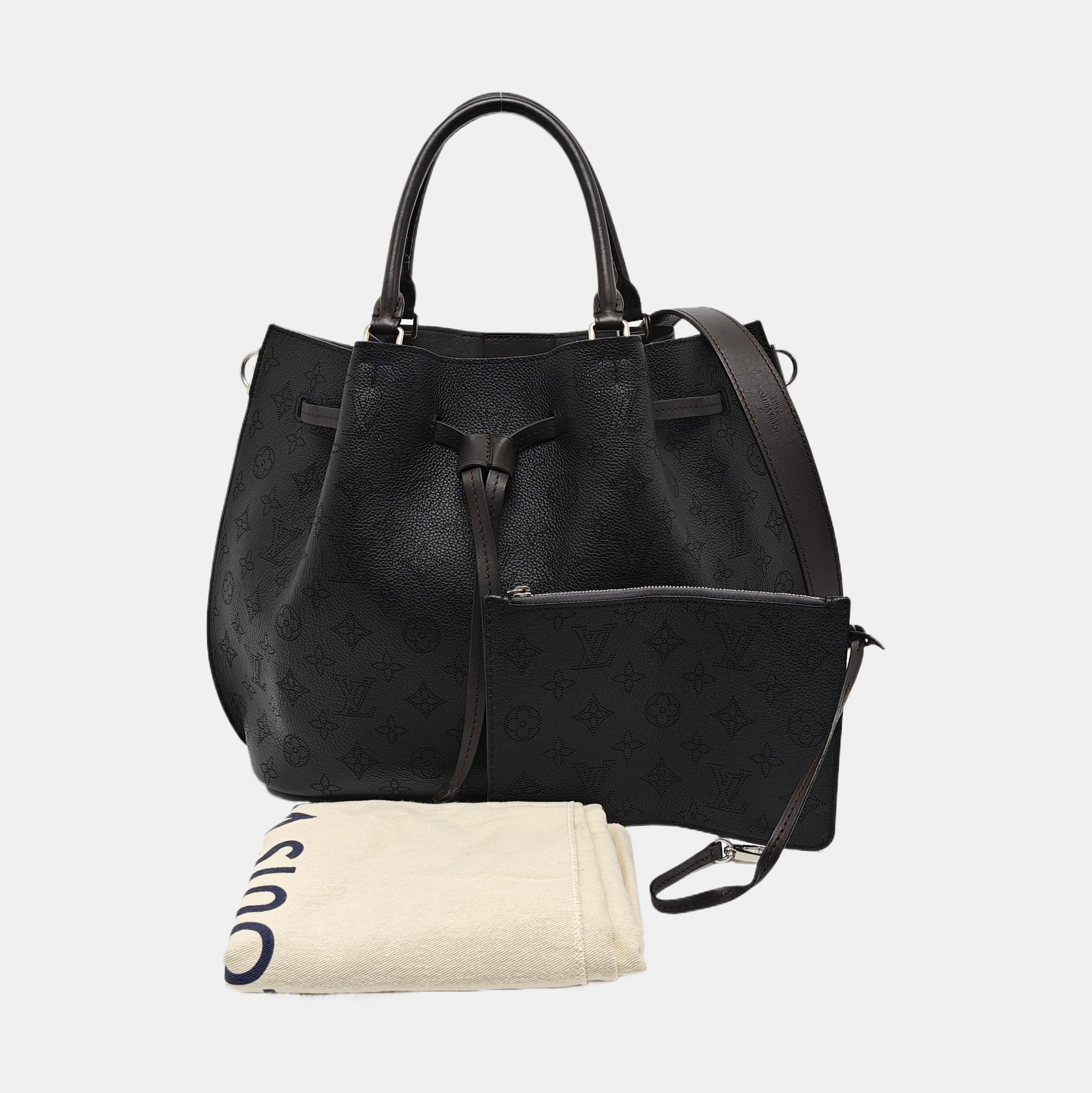 GIROLATA GM Monogram Calfskin Black