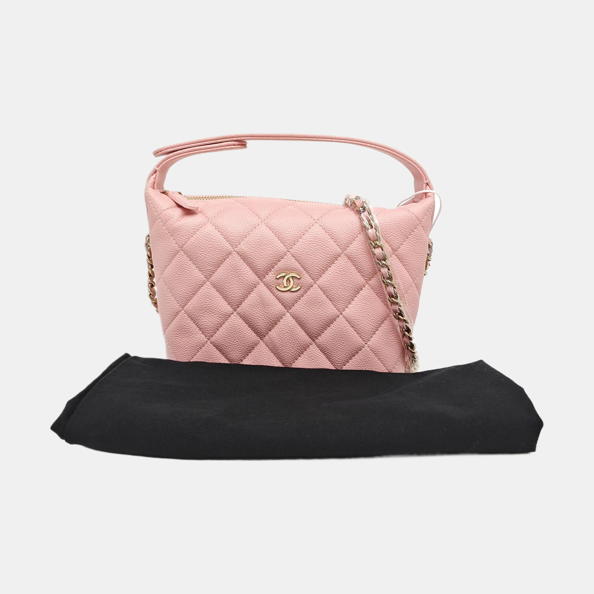 HOBO Quilted Grained Calfskin Pink