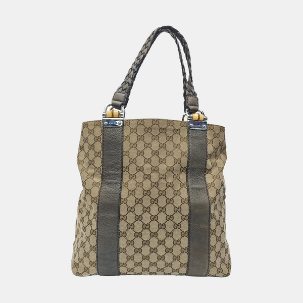 Bamboo 1947 Medium Monogram Canvas Beige