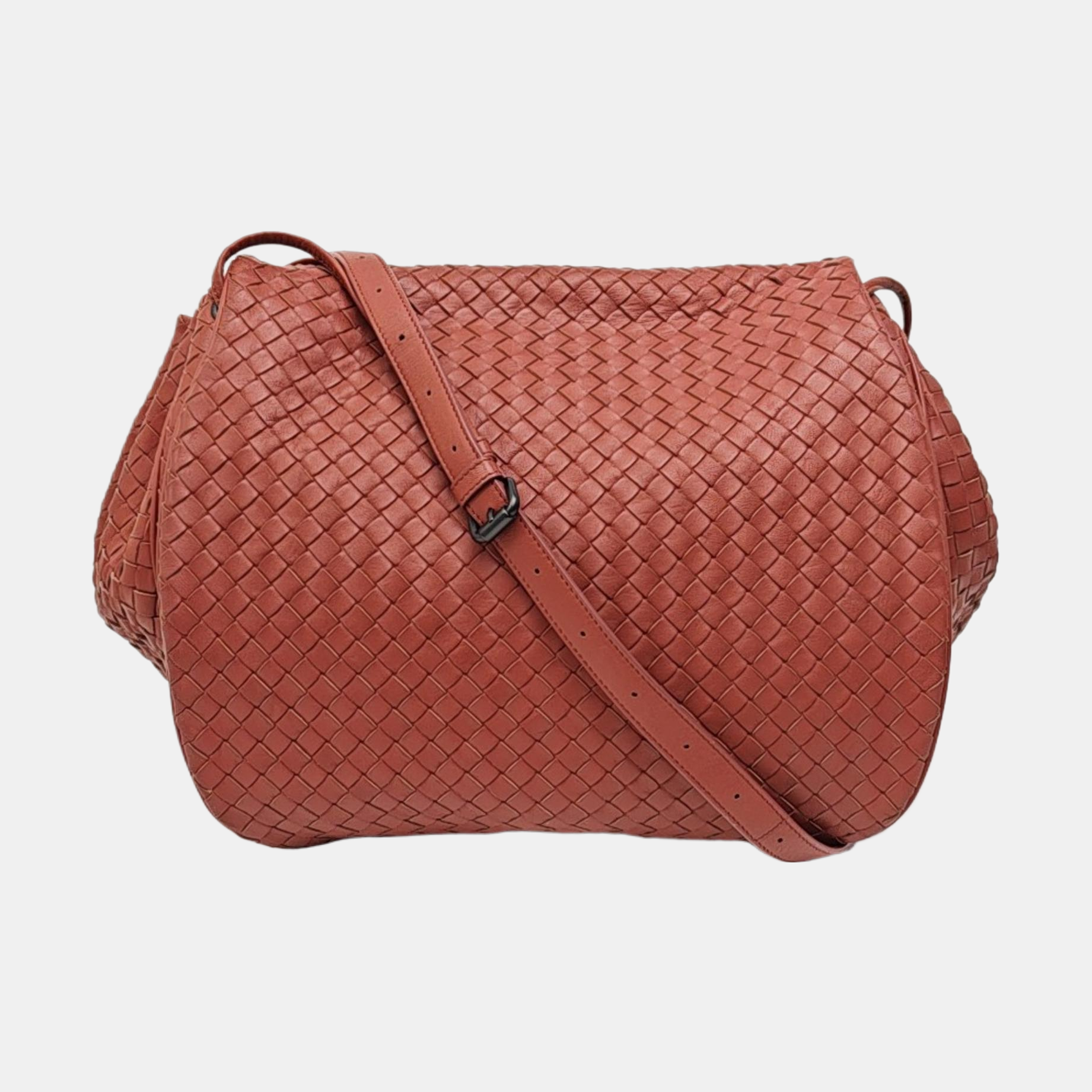 Calfskin Shoulder Bag Red