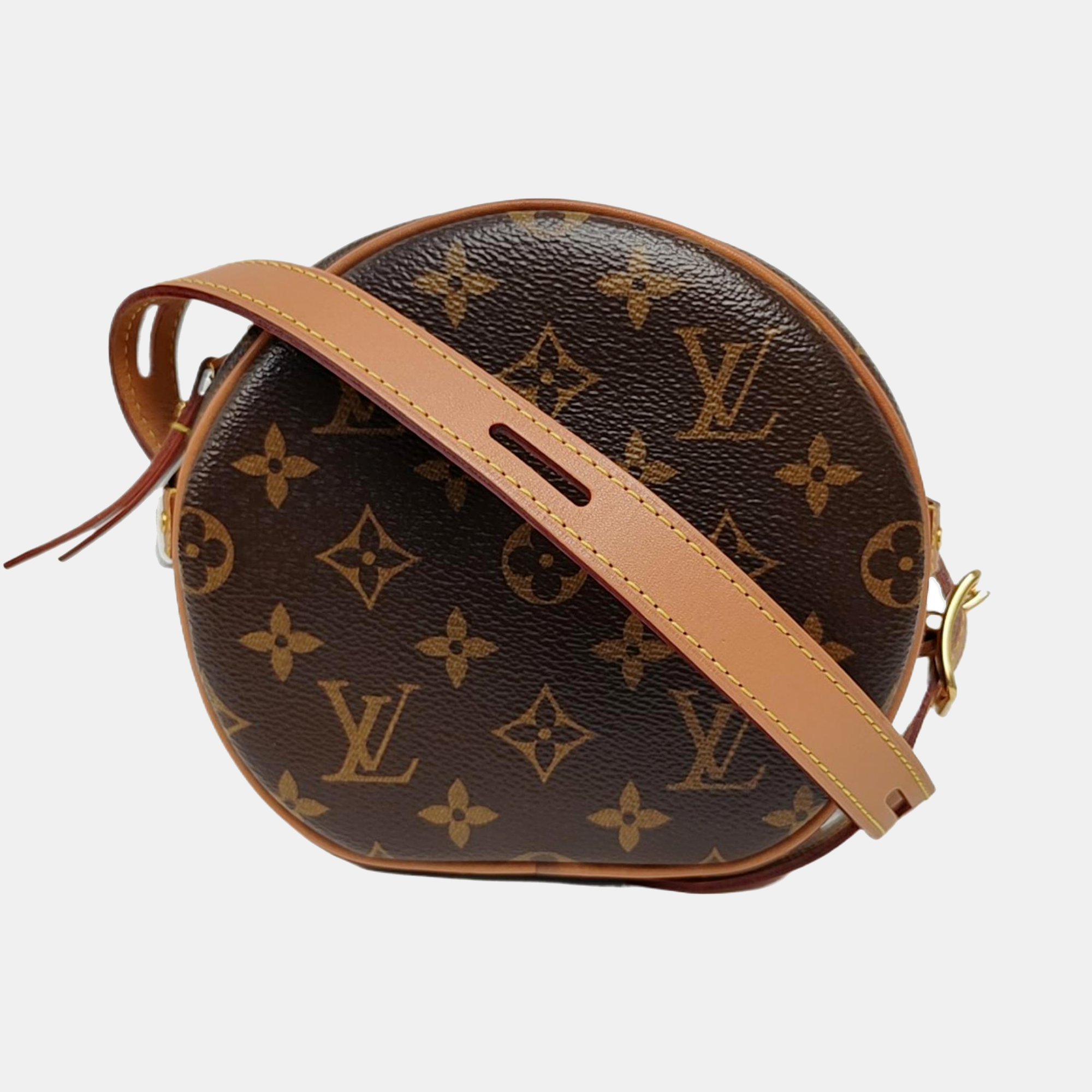 BOITE CHAPEAU PM Monogram Coated Canvas Brown